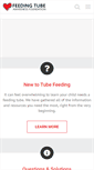 Mobile Screenshot of feedingtubeawareness.org